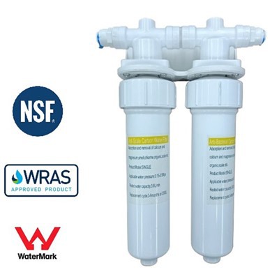 गर्म पानी के नल के लिए कार्बन फिल्टर